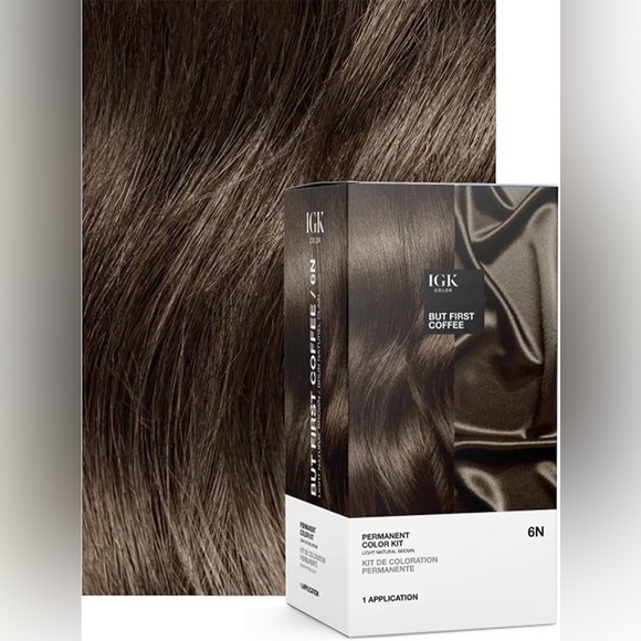 IGK Hair Color Kit - Light Natural Brown - Picture 2 of 5